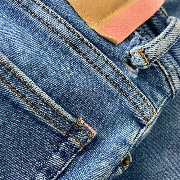 ACNE STUDIO Bla Konst Peg Mid Blue Skinny Jeans size 26 - Picture 4 of 6